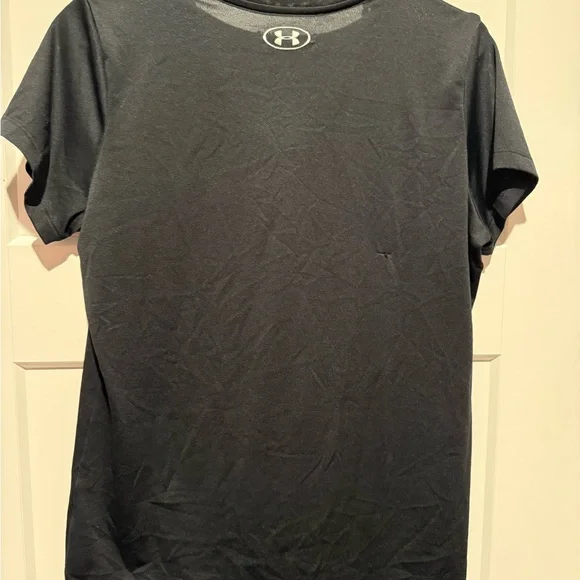 Under Armour Black V-Neck Performance Short Sleeve Tee - Picture 4 of 5
